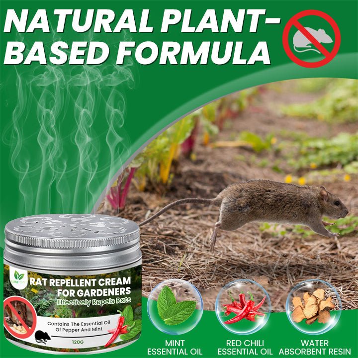LIMETOW™ - Rat Repellent Cream for Gardeners (1+1 Free) - Evesbury