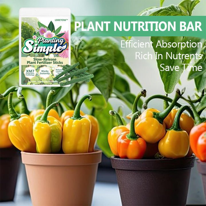LIMETOW™ - Slow - Release Plant Fertilizer Sticks (1+1 Free) - Evesbury
