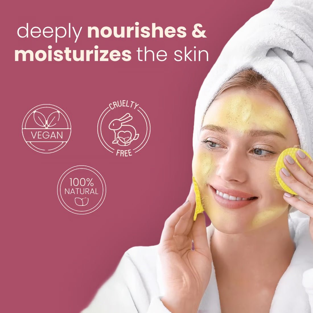 Fivfivgo™ - Turmeric Kojic Acid Cleansing Pads (1+1 Free) - Evesbury
