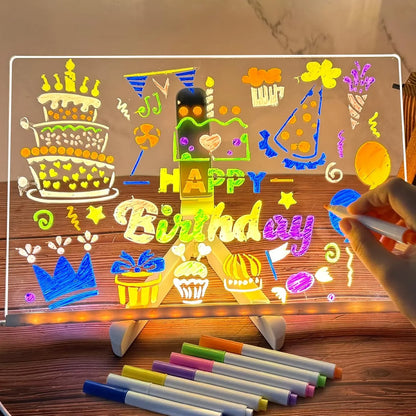 Gleamo™ - Glowing Acrylic Note Board (50% Off)