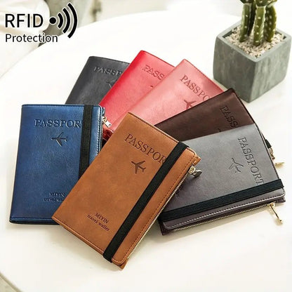 Traveluxe™ - RFID Passport Wallet for Secure Travel (50% Off) - Evesbury