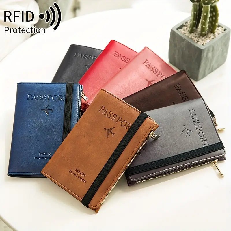 Traveluxe™ - RFID Passport Wallet for Secure Travel (50% Off) - Evesbury
