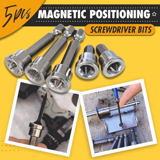 HexiSet™ – Magnetic Depth-Control Screwdriver 5 Bits (50% Off)