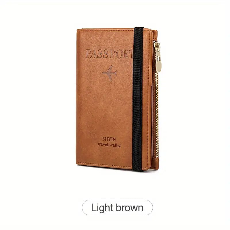 Traveluxe™ - RFID Passport Wallet for Secure Travel (50% Off) - Evesbury