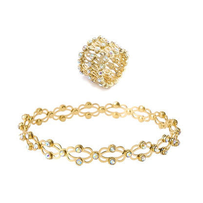 Reveria™ – Foldable Zirconia Ring to Bracelet Accessory (50% Off)
