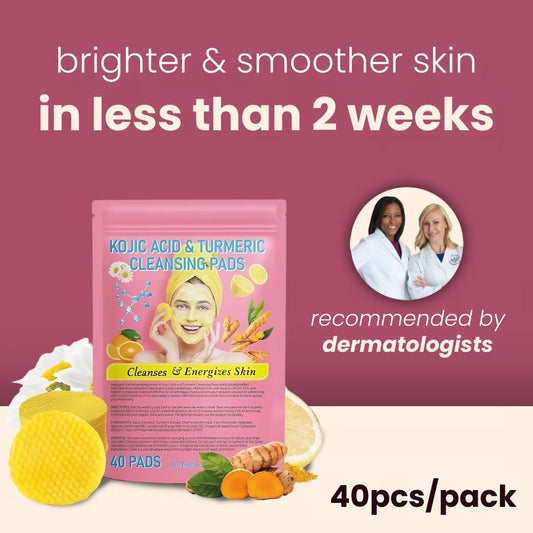 Fivfivgo™ - Turmeric Kojic Acid Cleansing Pads (1+1 Free) - Evesbury