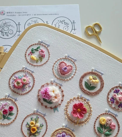Florvenna™ – Hand-Stitched Floral Keepsake Craft Kit (50%)