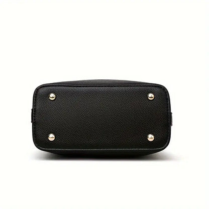 Ellabour™ – Structured Buckle Soft PU Leather Bag (60% Off)