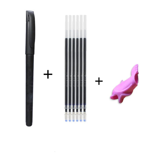MagicGroove™ - Pen + 5 Cartridges + Holder