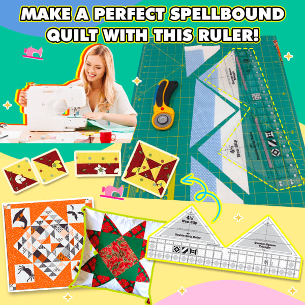 PatchWit™ – Quilting Ruler for Strip Precision (50% Off)