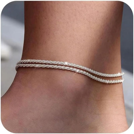 Silvara™ - Dainty Layered Anklet (60% Off)
