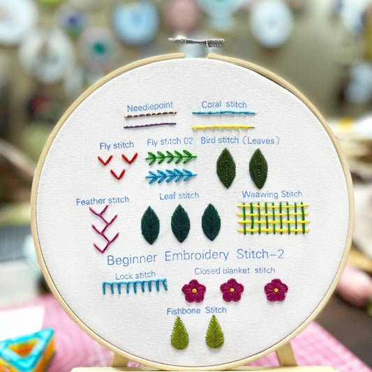 Embelia™ – Embroidery Starter Kit for Beginners (50% Off)