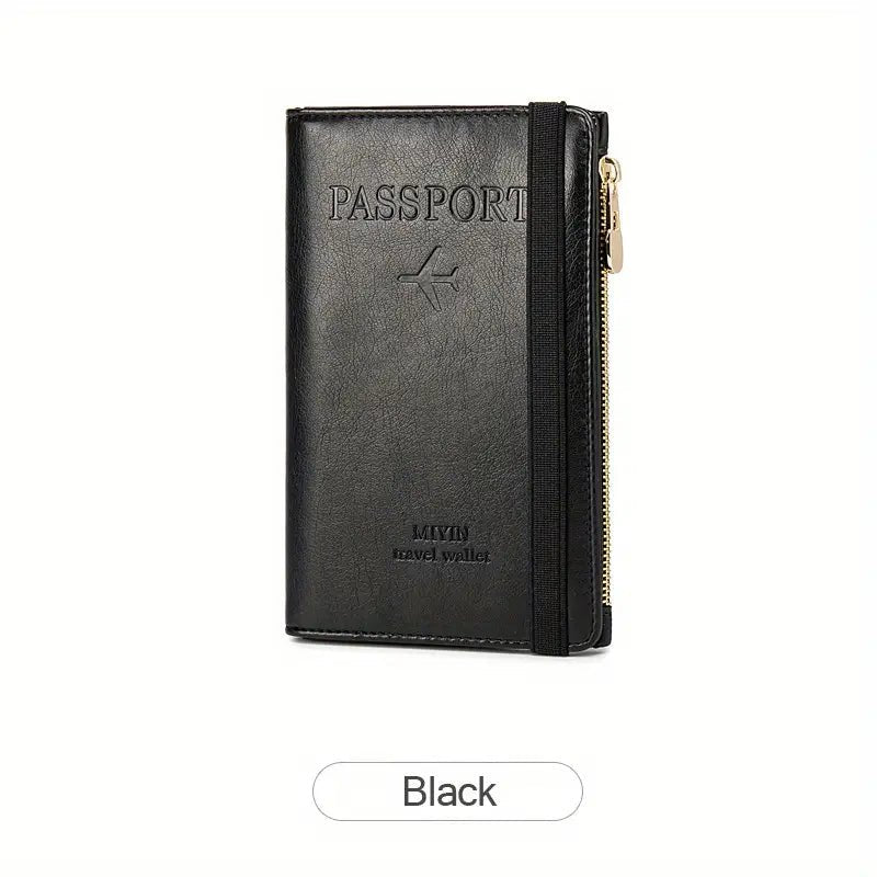 Traveluxe™ - RFID Passport Wallet for Secure Travel (50% Off) - Evesbury