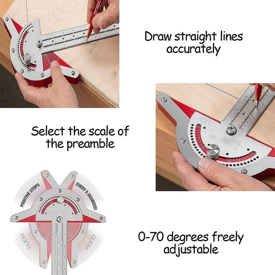 EdgePro™ - Precision Woodworking Edge Ruler (50% Off)