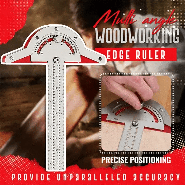 EdgePro™ - Precision Woodworking Edge Ruler (50% Off)
