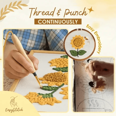 EasyStitch™ - Embroidery Needles Set (50% Off)
