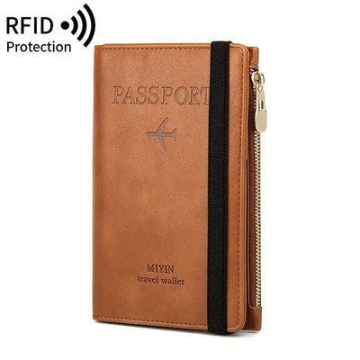 Traveluxe™ - RFID Passport Wallet for Secure Travel (50% Off) - Evesbury