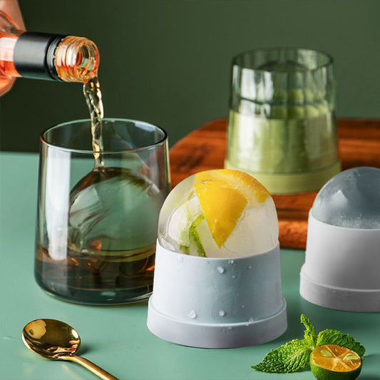Glacius™ - Slow-Melting Ice Sphere Molds for Premium Drinks (2+1 Free)