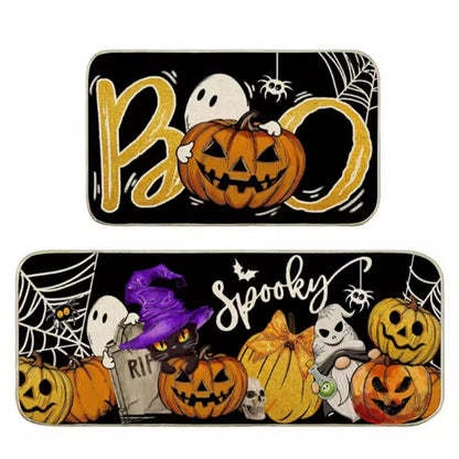 HauntHom™ – Halloween Kitchen Mat Set  (50% Off)