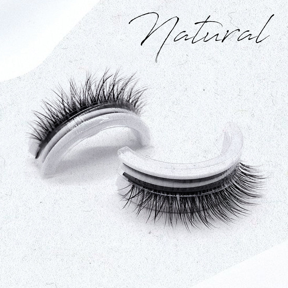 Chic Allure™ - Self - Adhesive, Reusable Waterproof Lashes (1+2 Free) - Evesbury