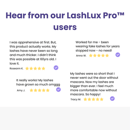 LashLux Pro™ - Lash Growth Serum (50% Off) - Evesbury