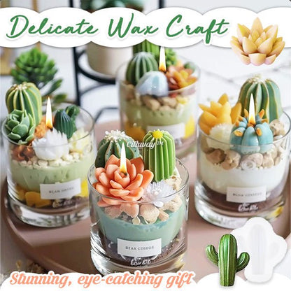 Cithway™ - Succulent Floral Silicone Wax Mold Kit - Evesbury