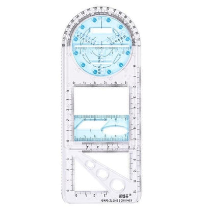 Angleva™ - Multifunctional Geometric Ruler