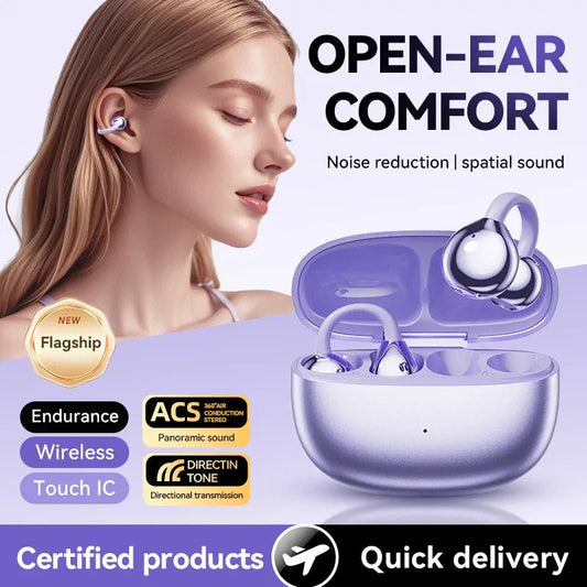 Sonafit™ - W900+ Ear Clip Bluetooth Earphones (50% Off) - Evesbury