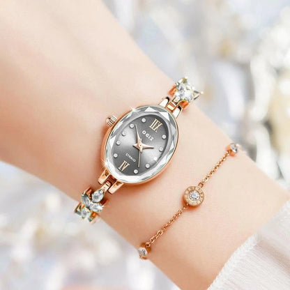 Quartzelle™ – Timeless Daily Watch with Subtle Sparkle (50%)