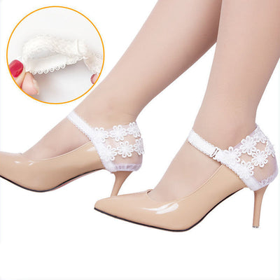 Feeluxe™ - Elegant Lace Heel Straps With Secure Fit (1+1 Free)