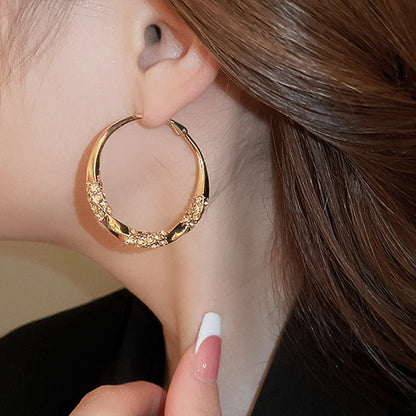 Zirenza™ - Elegant Zirconia Hoop Earrings (50% Off)
