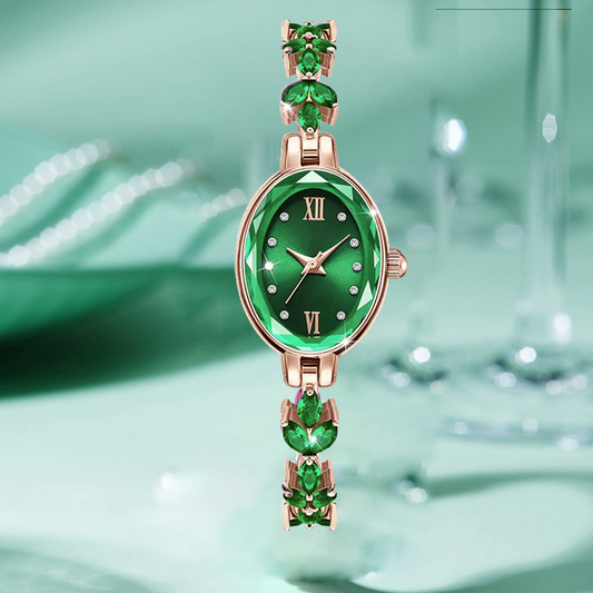 Quartzelle™ – Timeless Daily Watch with Subtle Sparkle (50%)