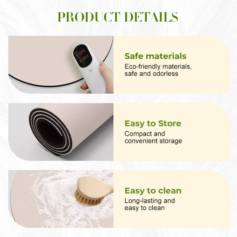 Caurelle™ – Elegant Non-Slip Peacock Mat (50% Off)