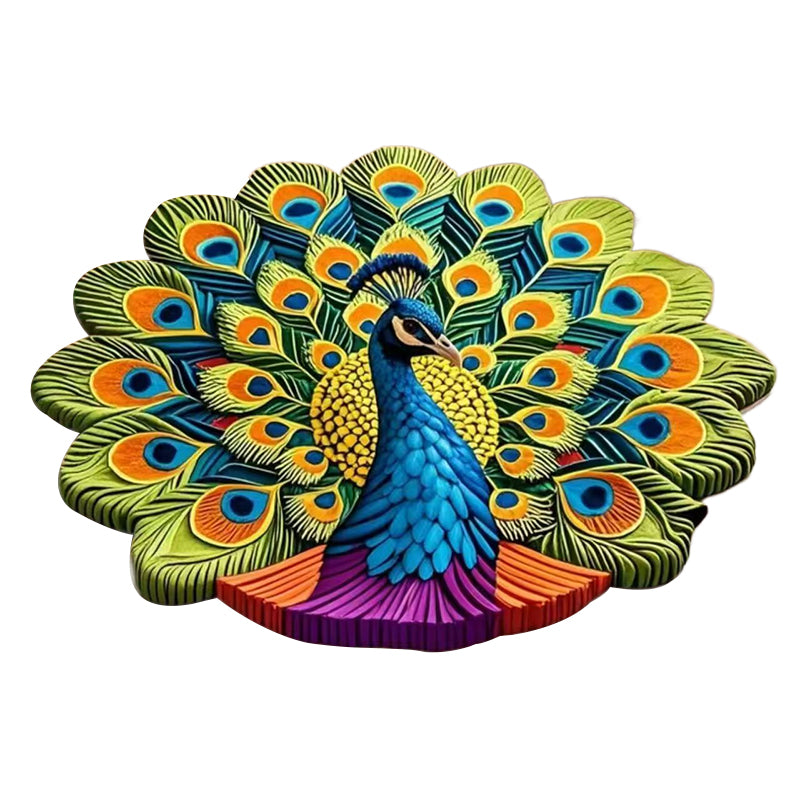 Caurelle™ – Elegant Non-Slip Peacock Mat (50% Off)