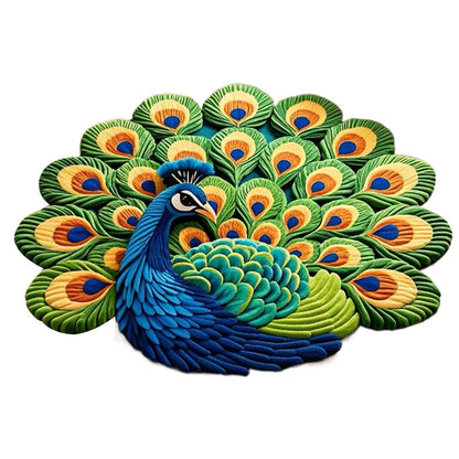 Caurelle™ – Elegant Non-Slip Peacock Mat (50% Off)