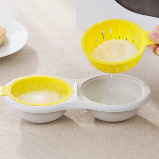 Culinara™ - microwave egg poacher for quick, perfect eggs (50% off) - Evesbury
