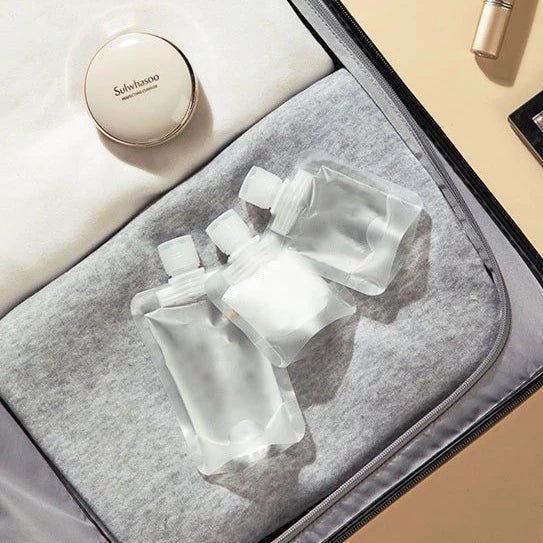 Traveluxe™ - Space - Saving Fluid Travel Pouches (50% Off) - Evesbury