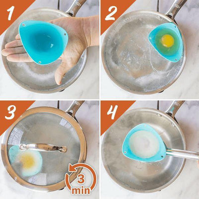 Culinara™ - Egg Poachers for Perfect Restaurant - Style Eggs (50% Off) - Evesbury