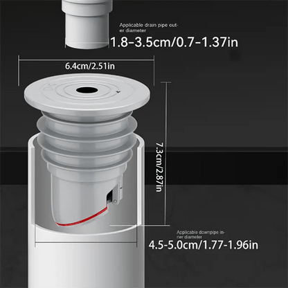 Cithway™ - Laundry Drain Valve for Preventing Backflow (50% Off) - Evesbury